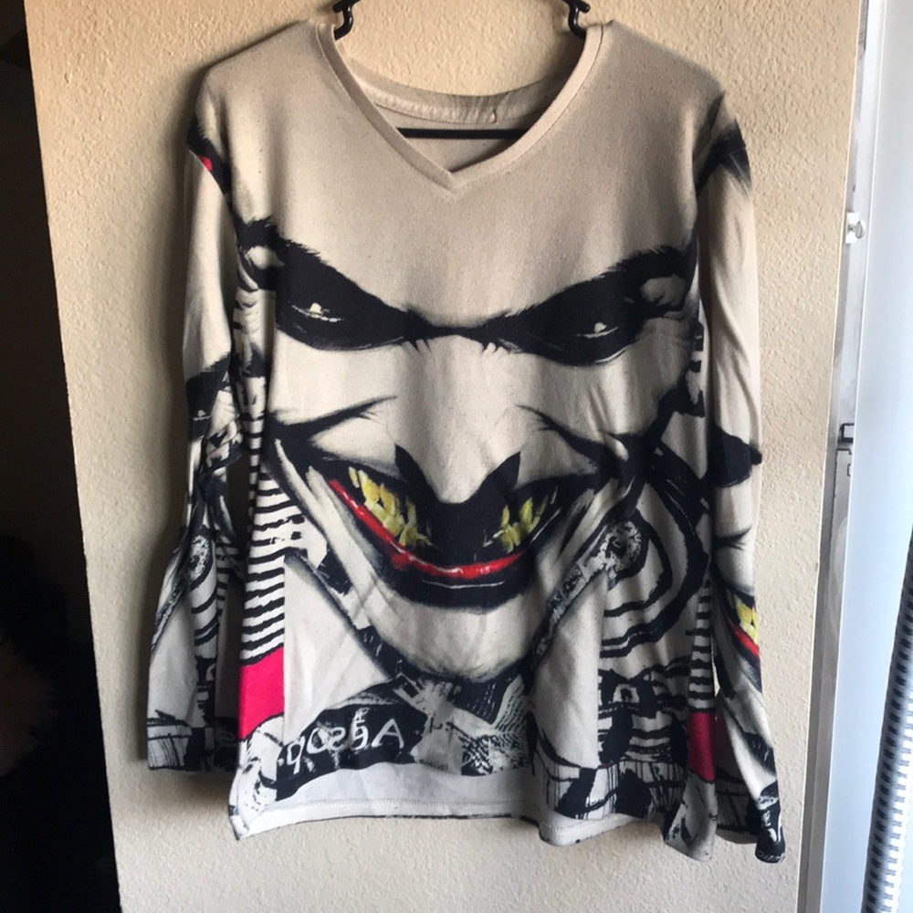 Long sleeve thin joker shirt